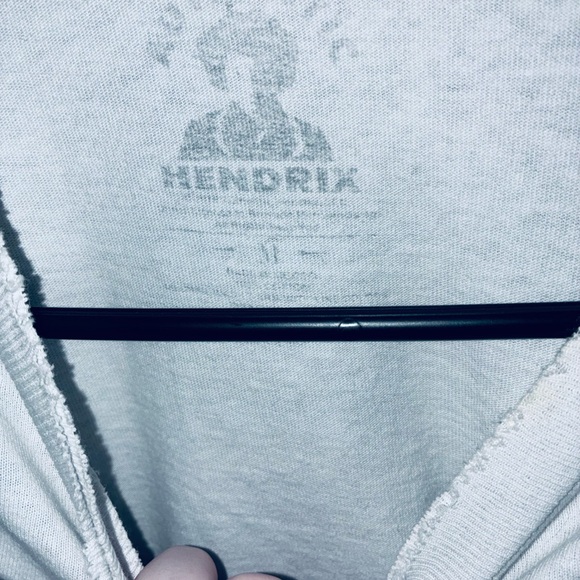 Jimi Hendrix Graphic T-Shirt - White - Picture 3 of 3